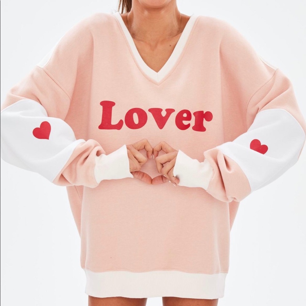 Missguided LOVER sweatshirt
